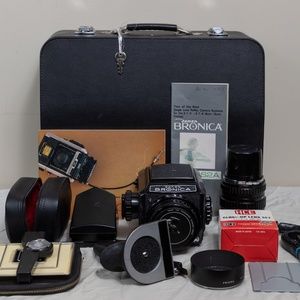 Zenza Bronica S2A Film camera [Rare Kit]